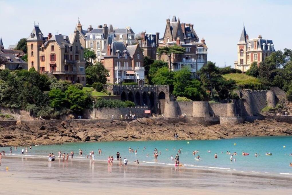 Beach Appart - Studio Dinard Centre A 50M De La Plage Екстер'єр фото